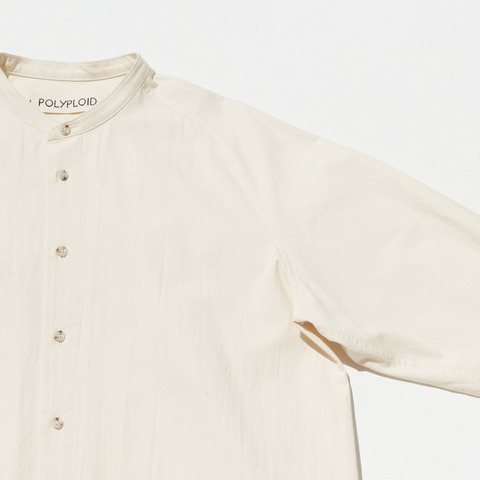 RAGLAN STAND COLLAR SHIRT A 詳細画像