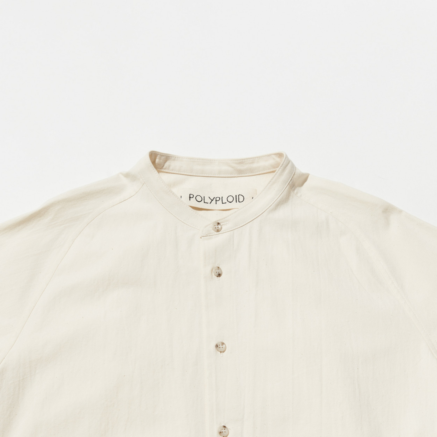 RAGLAN STAND COLLAR SHIRT A 詳細画像