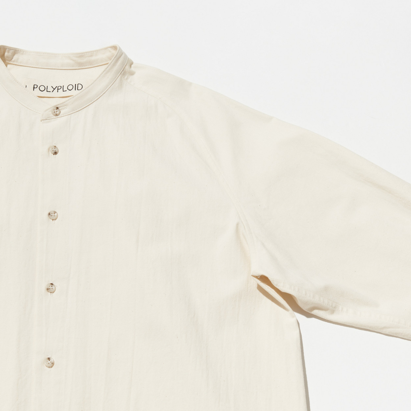 RAGLAN STAND COLLAR SHIRT A 詳細画像