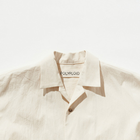 OPEN COLLAR SHIRT A 詳細画像