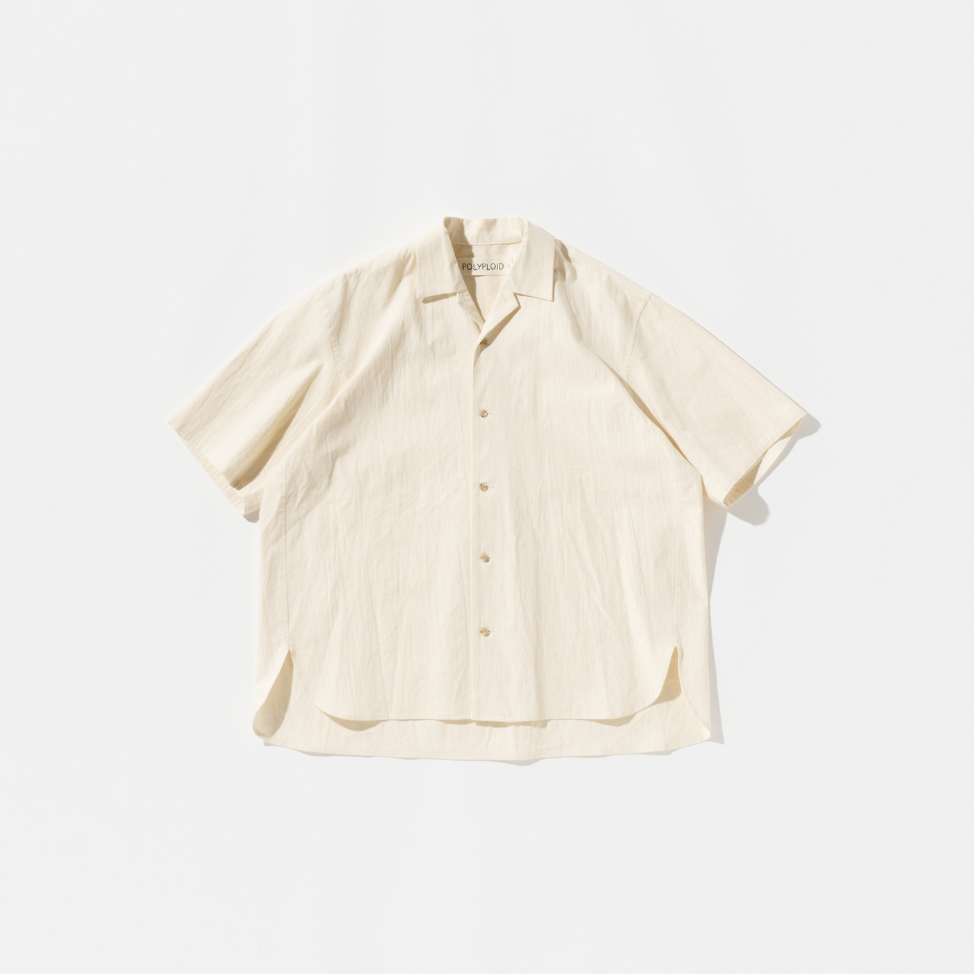 OPEN COLLAR SHIRT A 詳細画像