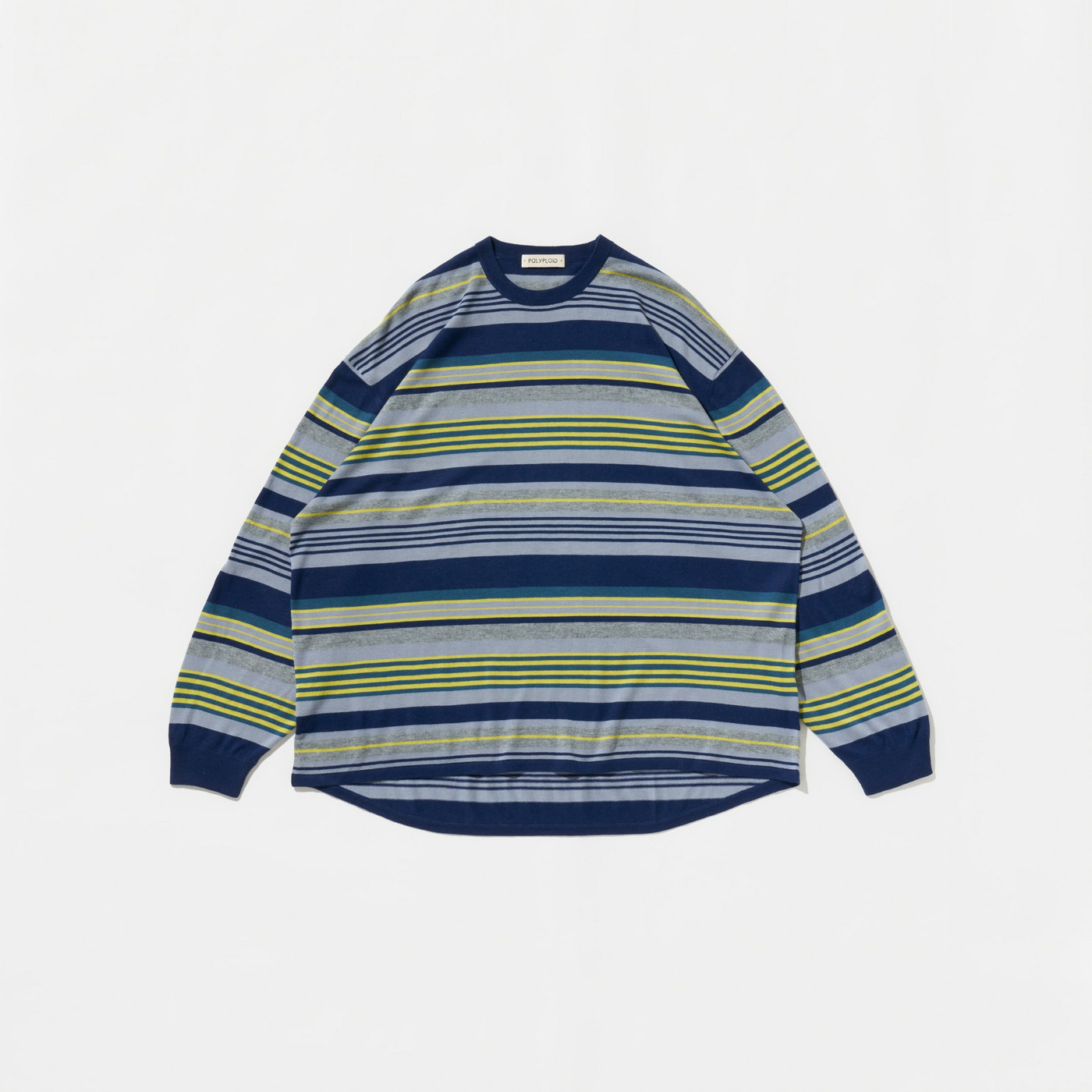 トップス POLYPLOID OVERSIZE LONGSLEEVE B POLYPLOID / Oversize Longsleeve #B (Sage/White) | twelve