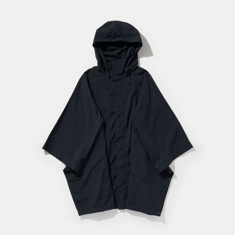 HOODED CAPE C