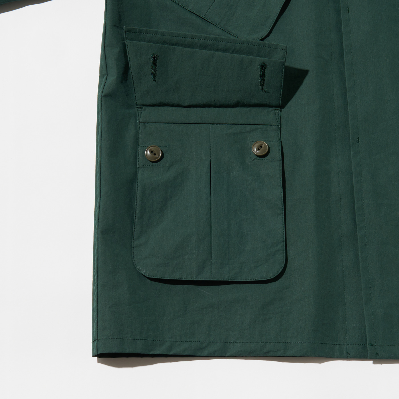 ジャケット・アウター POLYPLOID / UTILITY COAT C POLYPLOID】 8/9(土) 12:00発売 UTILITY JACKET C COLOR：GREEN