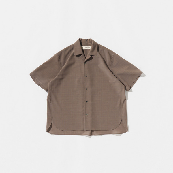 OPEN COLLAR SHIRT C｜POLYPLOID OFFICIAL ONLINE SHOP