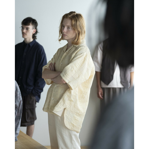 OPEN COLLAR SHIRT C 詳細画像
